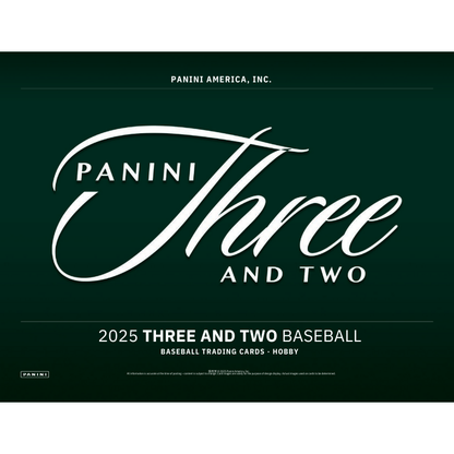 2025 Panini Three &amp; Two Baseball Hobby 10 Box Case